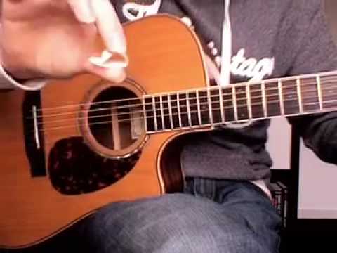Acoustic guitar lesson : Fingerstyle patterns 1 (+tablature)