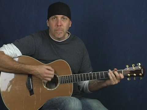 Acoustic 12 bar blues beginner guitar lesson learn to play easy and fun