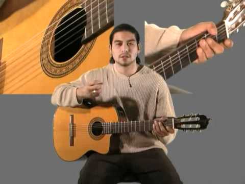 Learn Greensleeves on Classical Guitar part 1