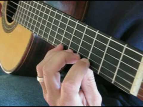 Beginning Classical Guitar Exercise 1
