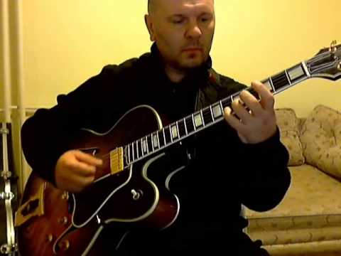 Jazz guitar ;The shadow of your smile; solo by Alex Djordjevic