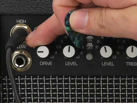 First Electric Guitar Lesson – Free For All Beginners – Amp Settings – Mark John Sternal