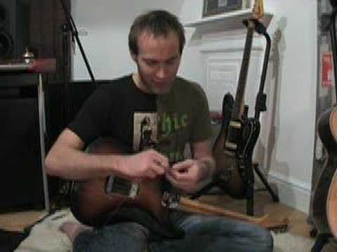 Change Electric Guitar Strings #1of2 (Guitar Lesson TB-003)