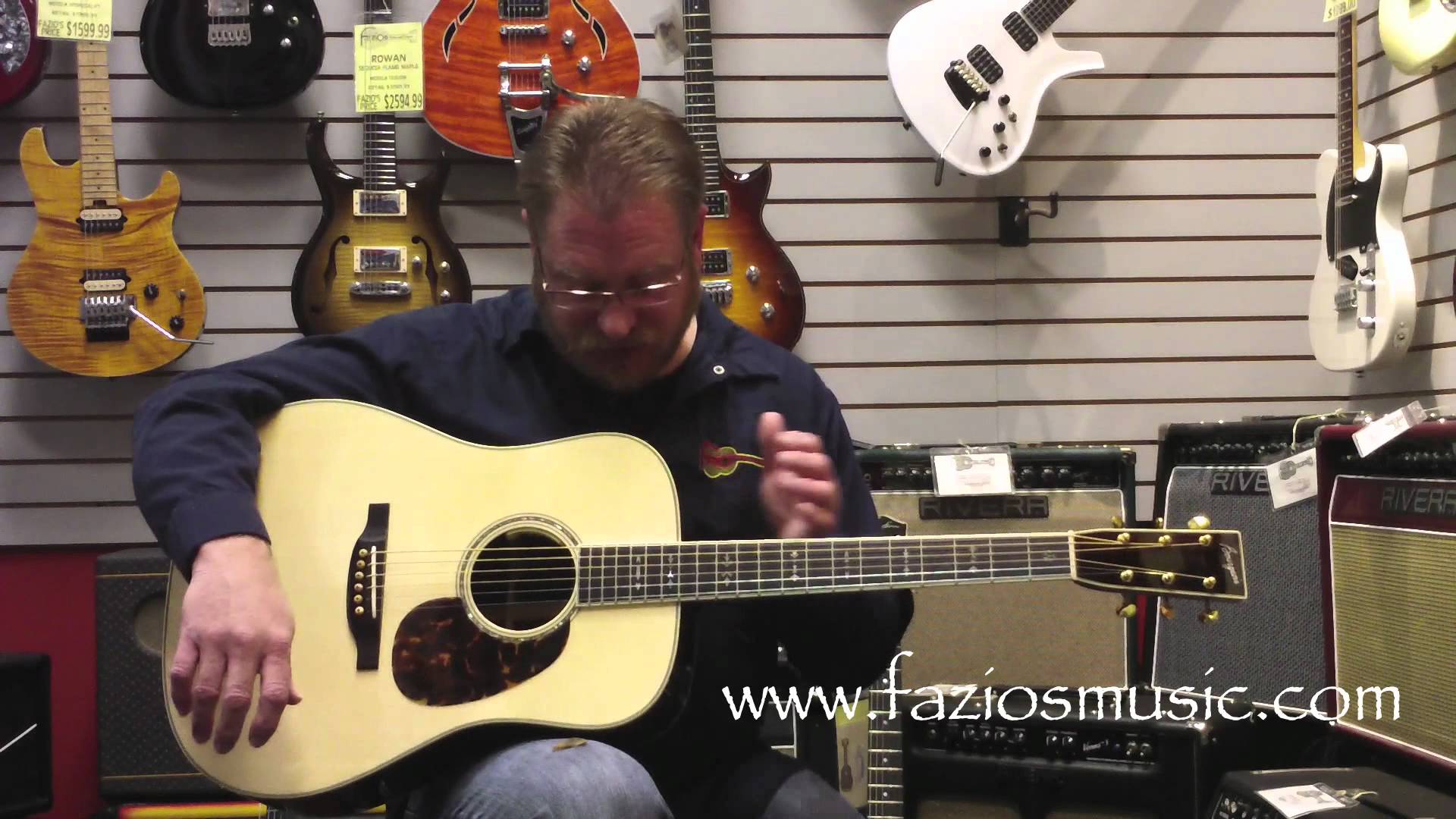 Dana Bourgeois Custom D150 Brazilian Adirondak Acoustic Guitar