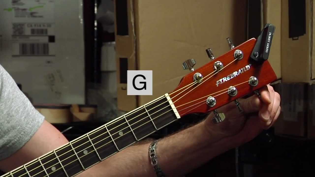 Tuning a Steel-string Acoustic Guitar – Tommy Norton