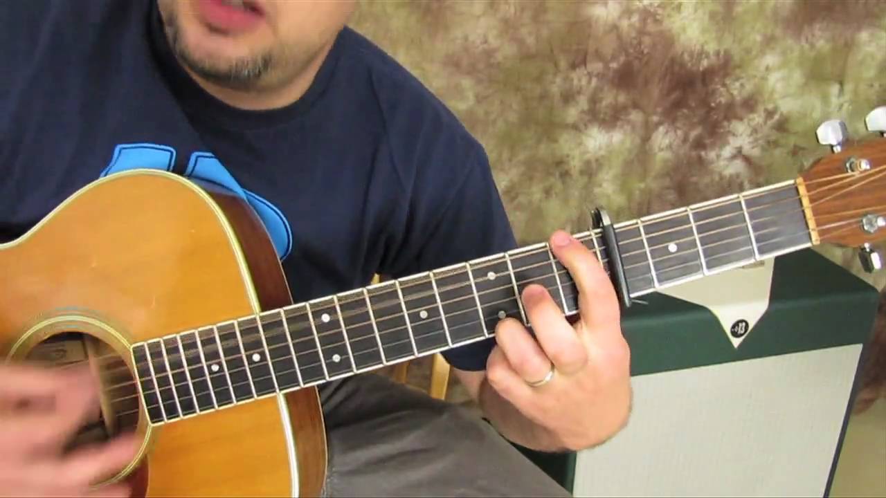 Paramore – Only Exception – Easy Acoustic guitar song lesson