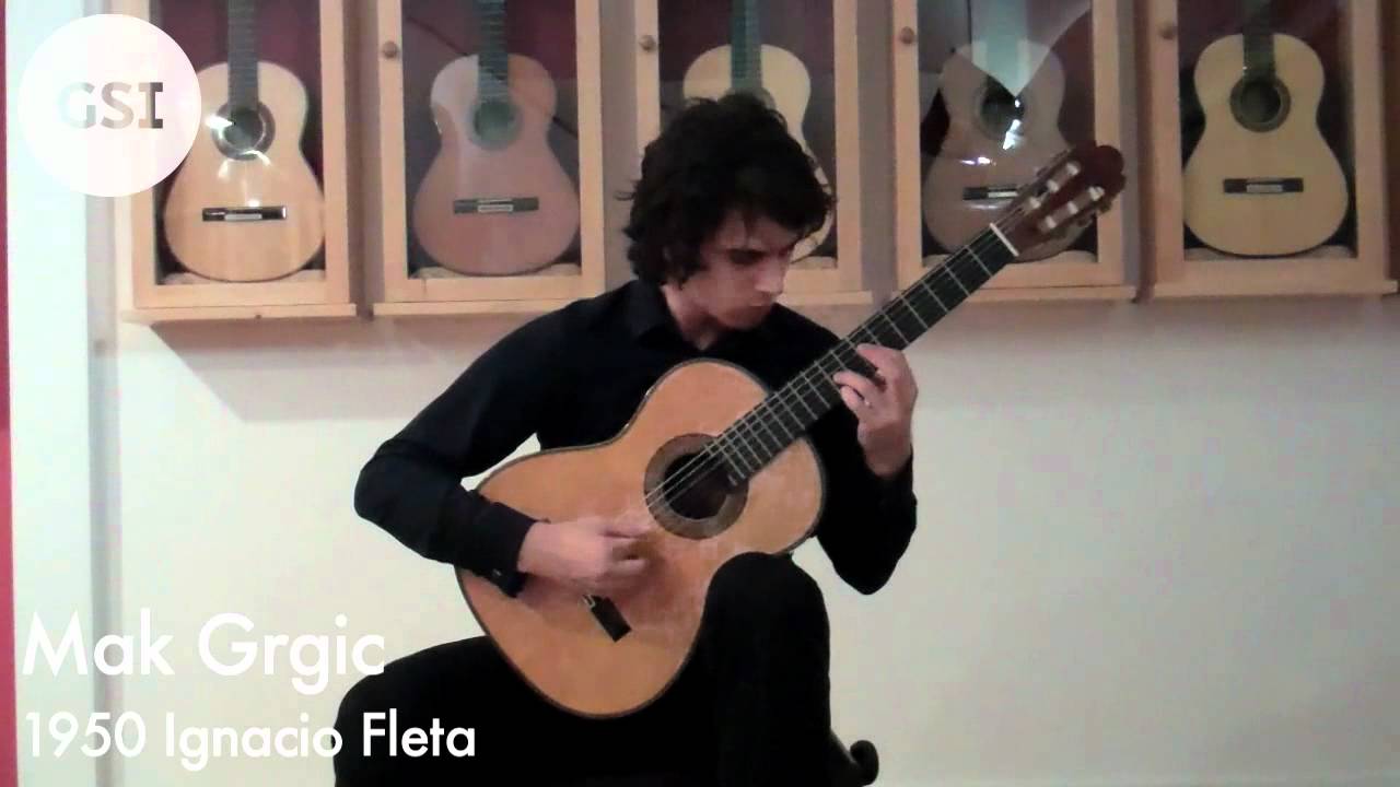 Mak Grgic – 1950 Ignacio Fleta: Classical Guitar at Guitar Salon International