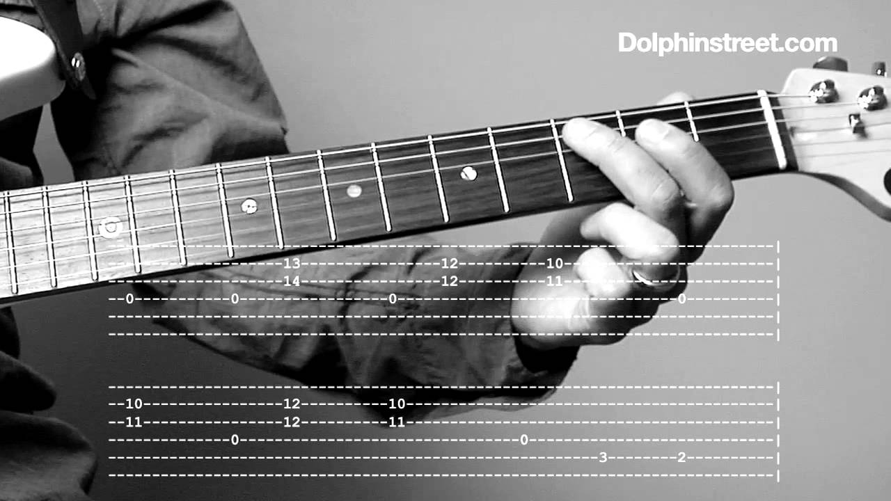 Blues Guitar Lesson – Shuffle Rhythm & Chords