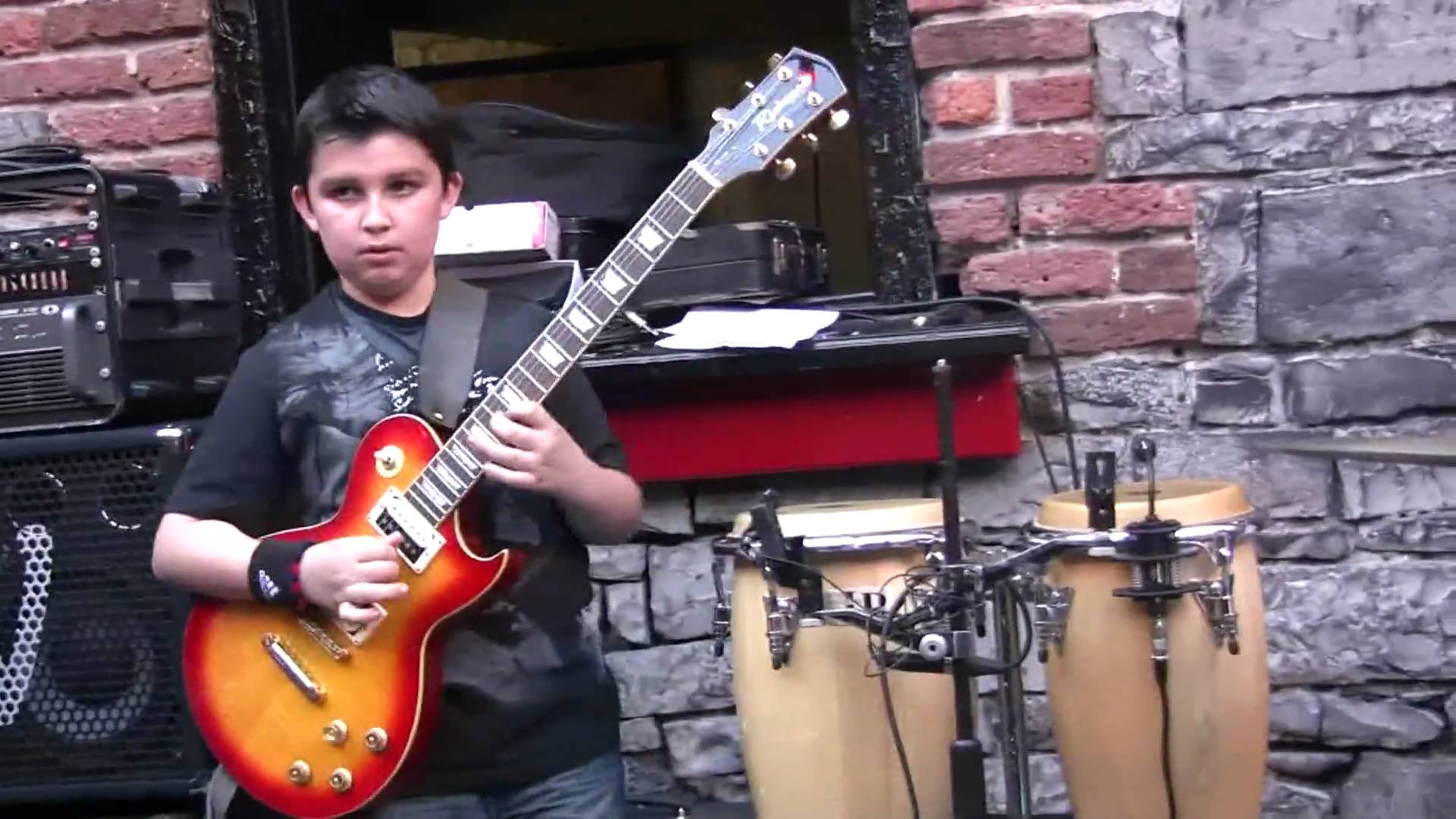 12-year-old Andreas Varady, jazz guitarist